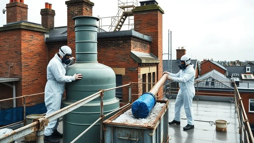 Water Tank & Flue Removal in Fulham — HSE-licensed specialists